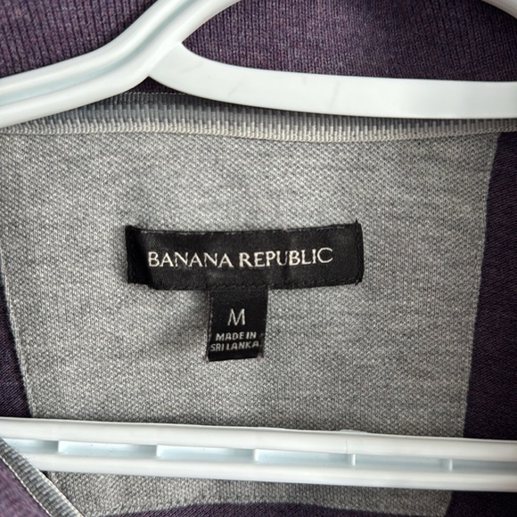 Banana Republic Purple Polo - Picture 2 of 4